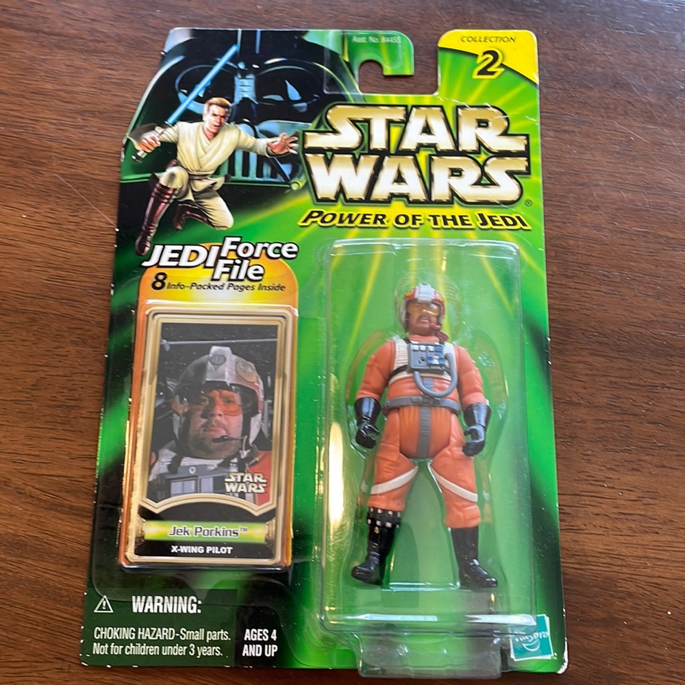NEW Star Wars power of the Jedi; collection 2. JEDI force file Jek Porkins